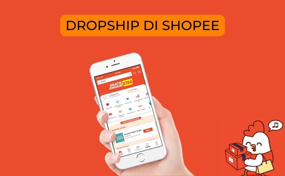 Tutorial Lengkap Cara Dropship di Aplikasi Shopee