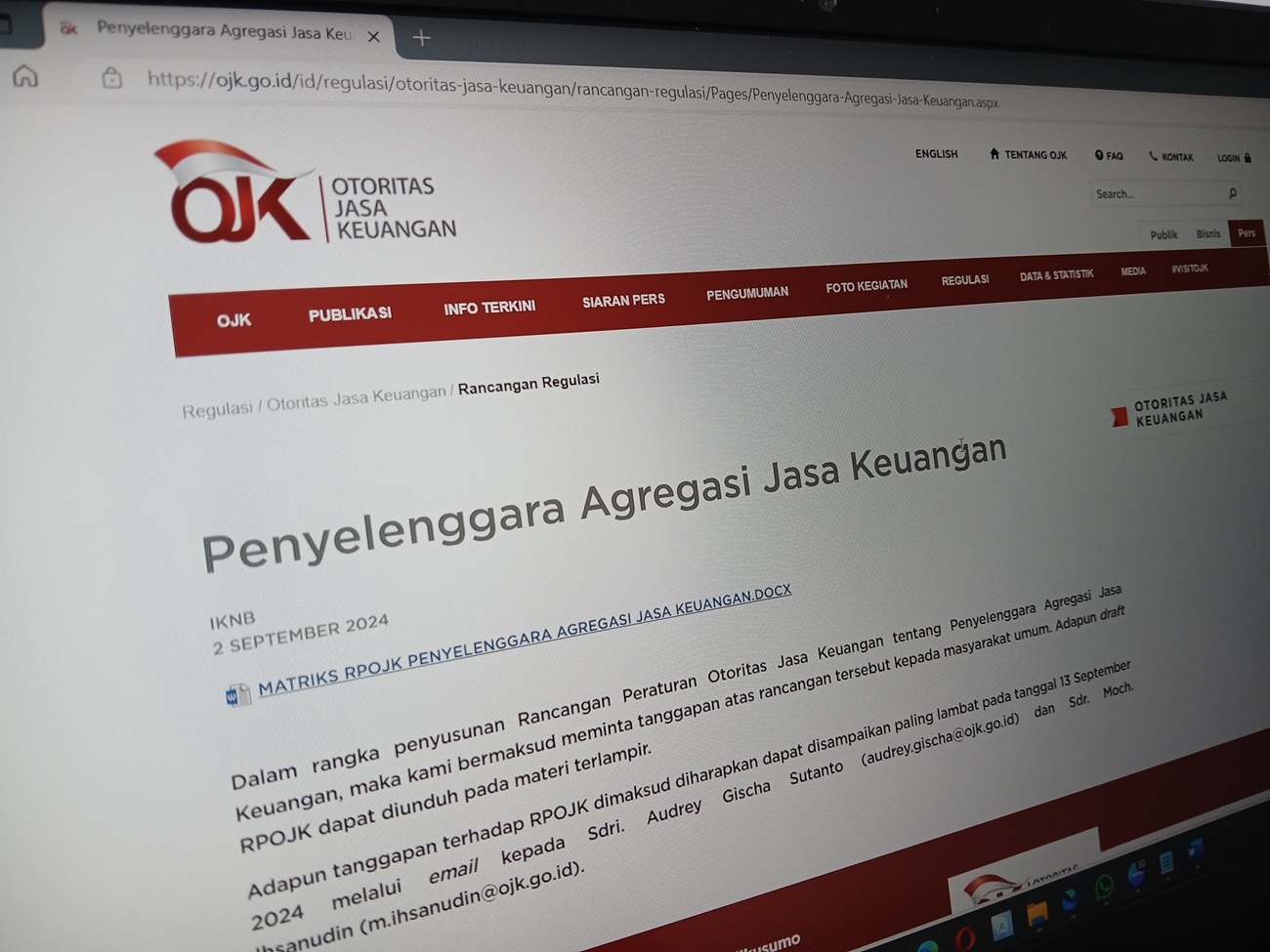 OJK Siapkan Aturan Untuk Platform Agregasi Finansial | DailySocial.id